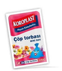 Koroplast - Koroplast Çöp Torbası 40x50 Cm Mini Boy Eko