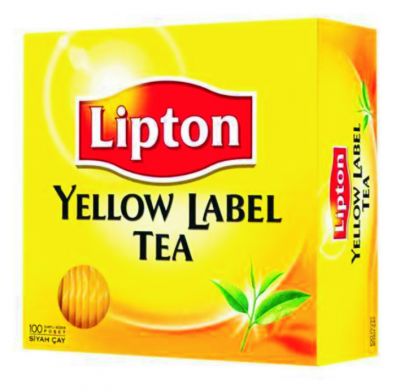 Lipton Yellow Laber Bardak Poşet Çay 100 Lü