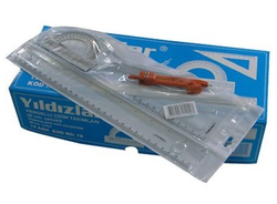 Yıldılzlar - Yıldızlar ÇİZİM TAKIMI PERGELLİ 30cm